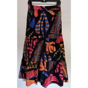 Maude Vivante Tropical Rio Poplin Maxi Skirt Size XS / NWOT